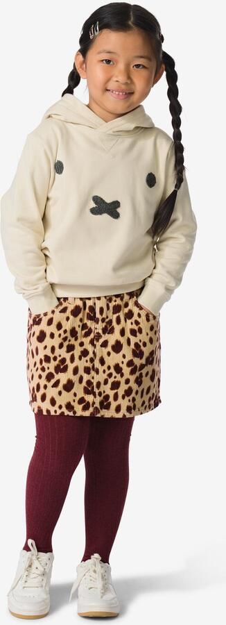 HEMA Kinderrok Corduroy Dierenprint Zand (zand) - Foto 2