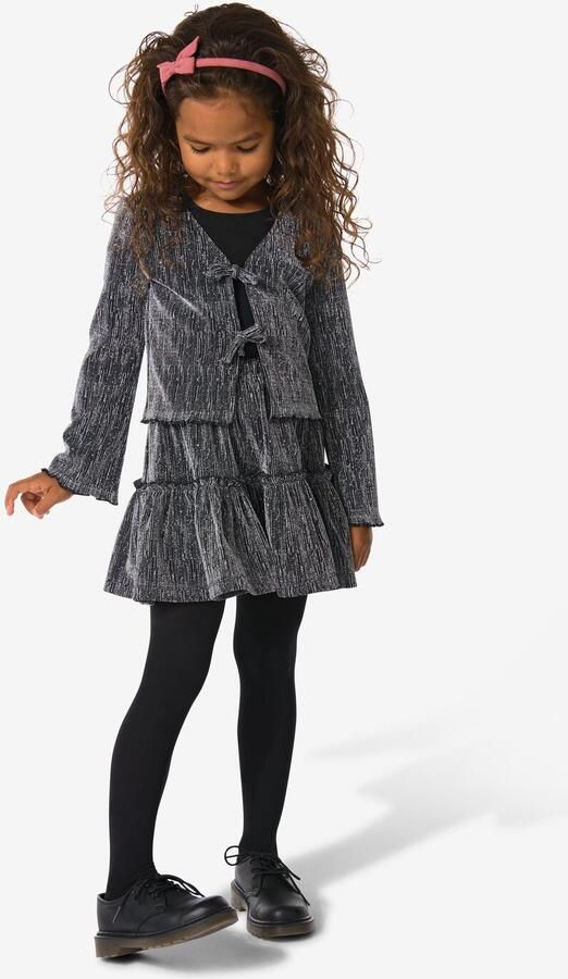 HEMA Kinderrok Glitter Zwart (zwart)