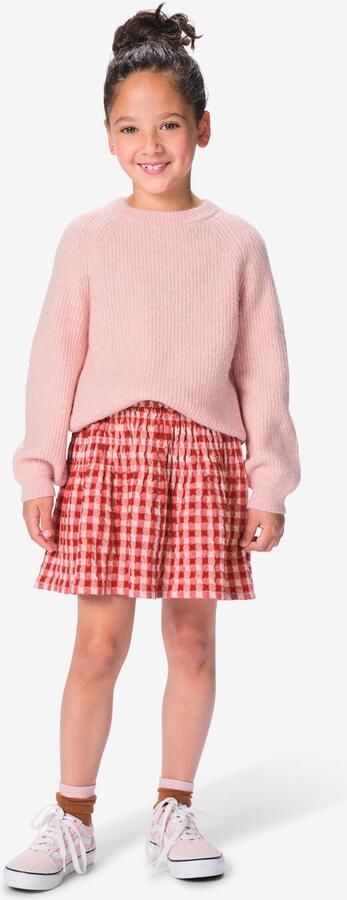 HEMA Kinderrok Ruiten Roze