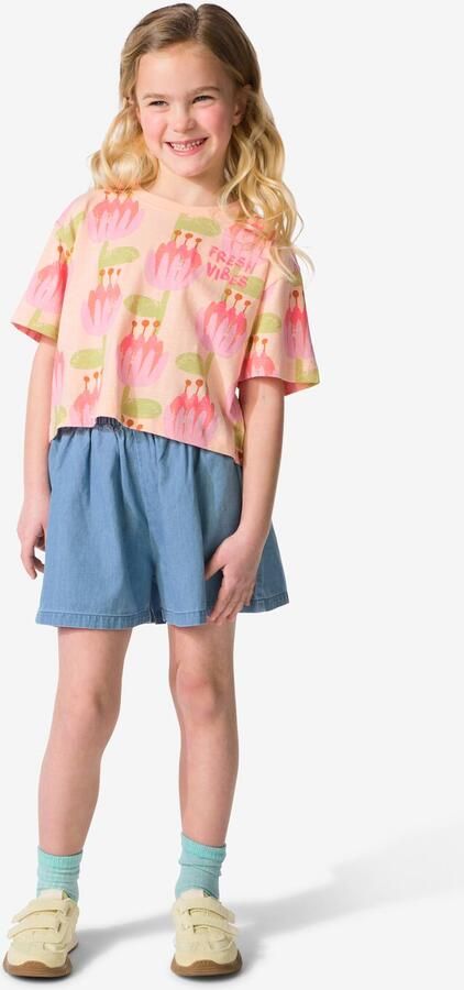 HEMA Kindershort Blauw (blauw)