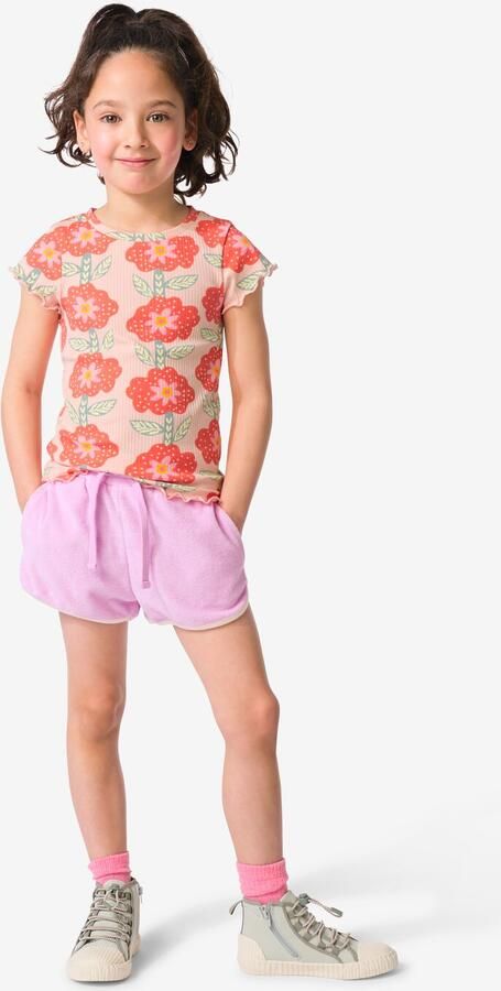 HEMA Kindershort Comfort Fit Paars (paars)