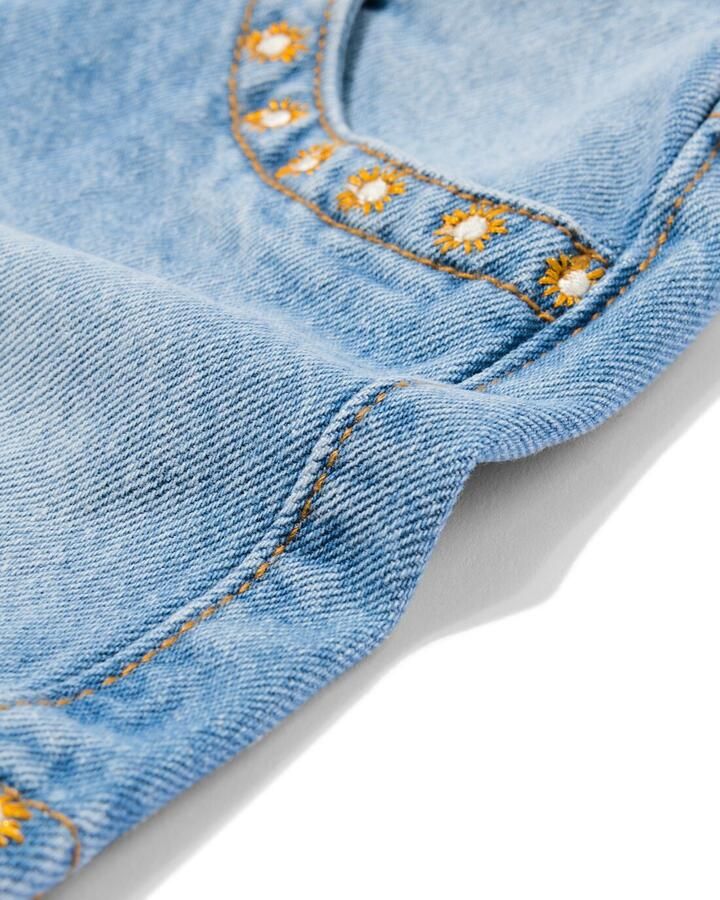 HEMA Kindershort Geborduurd Blauw (blauw) - Foto 2