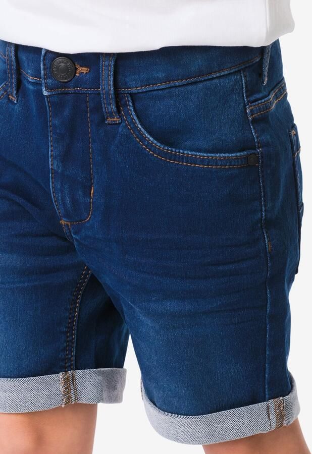 HEMA Kindershort Jogdenim Donkerblauw (donkerblauw) - Foto 2