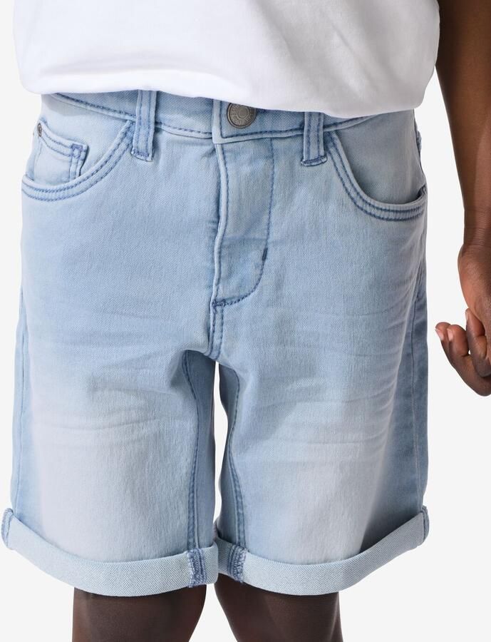 HEMA Kindershort Jogdenim Lichtblauw (lichtblauw) - Foto 2