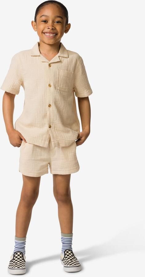 HEMA Kindershort Regular Fit Beige (beige)