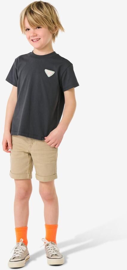 HEMA Kindershort Regular Fit Beige (beige)