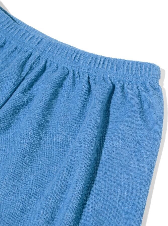 HEMA Kindershortama Badstof Croissant Blauw (blauw)