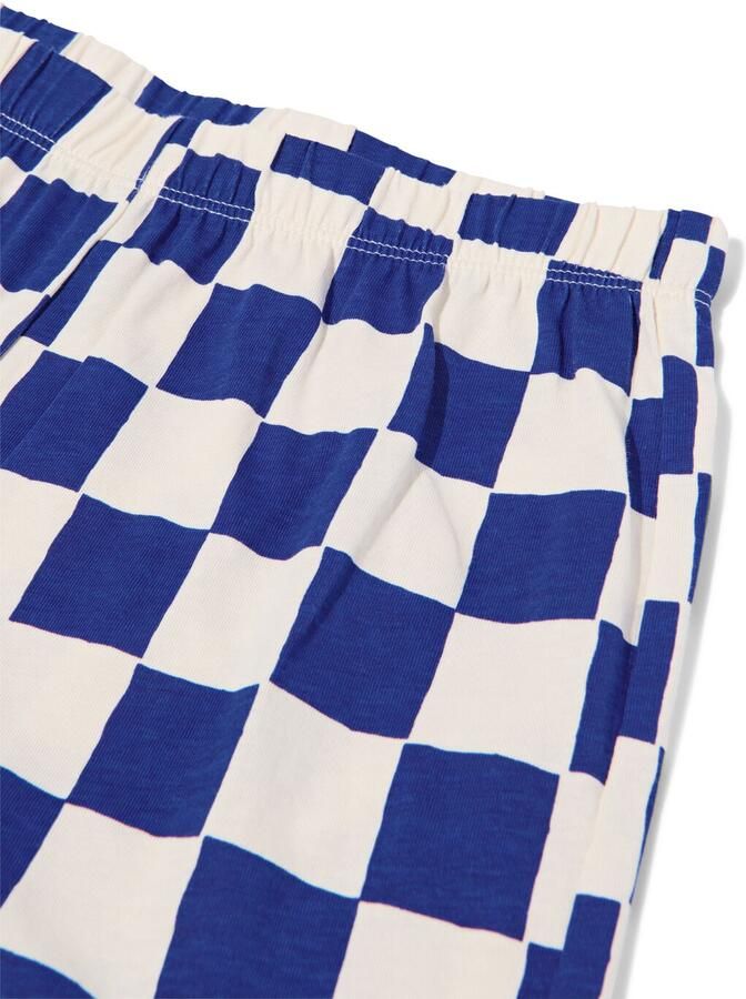 HEMA Kindershortama Blokken Blauw (blauw)