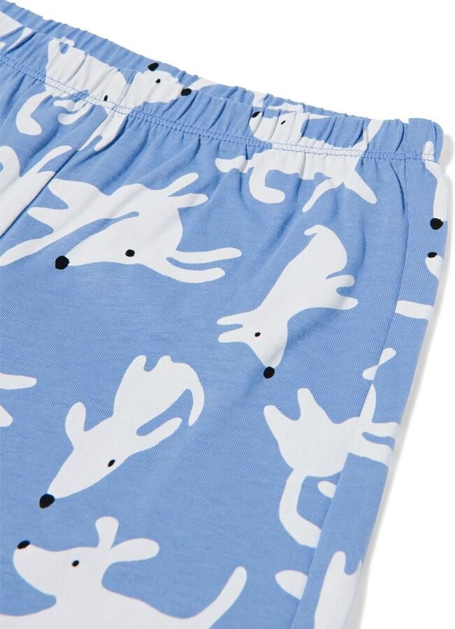 HEMA Kindershortama Honden Met Poppenpyjama Blauw (blauw)