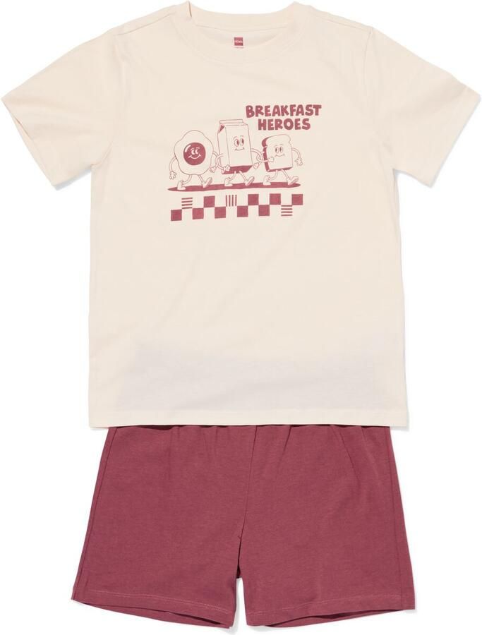 HEMA Kindershortama Ontbijt Rood (rood)
