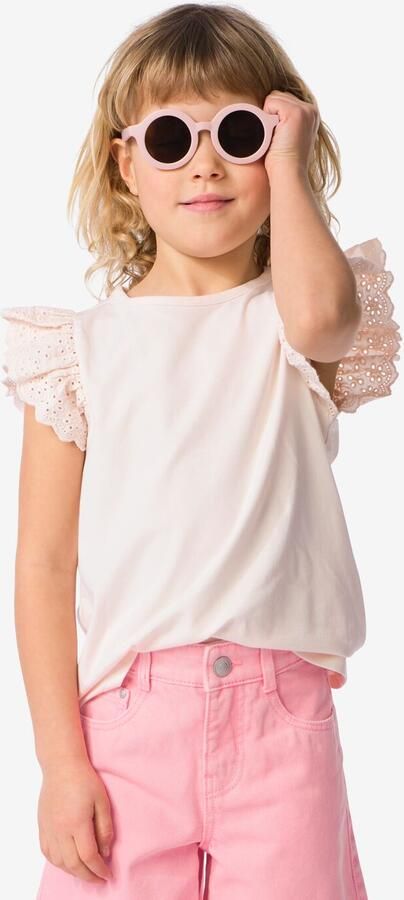 HEMA Kindersinglets Jersey Geborduurd 2 Stuks Paars (paars)