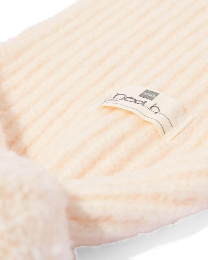 HEMA Kindersjaal Met Wol (beige)