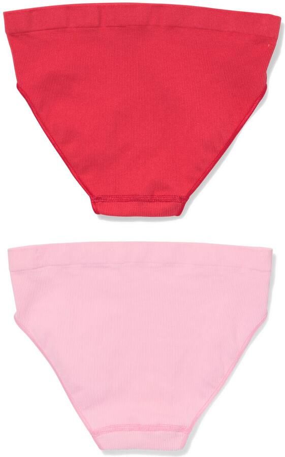 HEMA Kinderslips Naadloos 2 Stuks Roze (roze) - Foto 3
