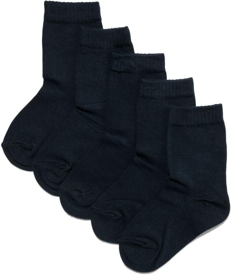 HEMA Kindersokken- 5 Paar Donkerblauw (donkerblauw) - Foto 2