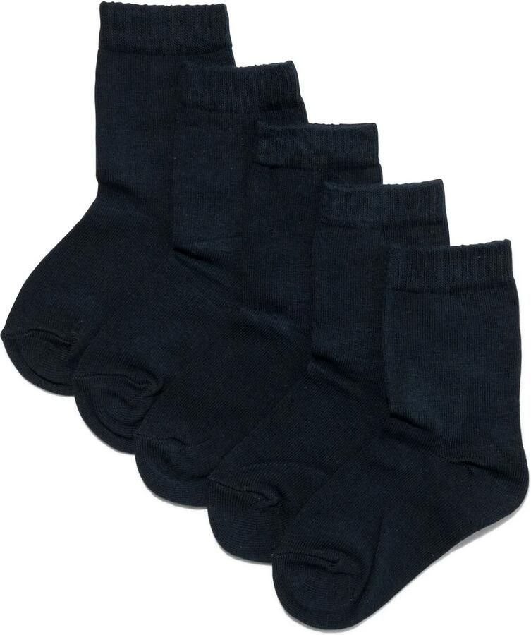 HEMA Kindersokken- 5 Paar Donkerblauw (donkerblauw)