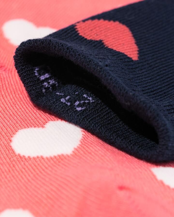 HEMA Kindersokken Hartjes 5 Paar Beige (beige)