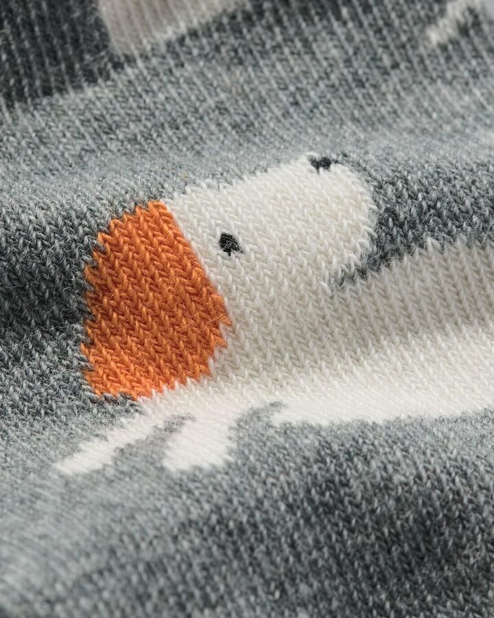 HEMA Kindersokken Hond 5 Paar Grijsmelange (grijsmelange)