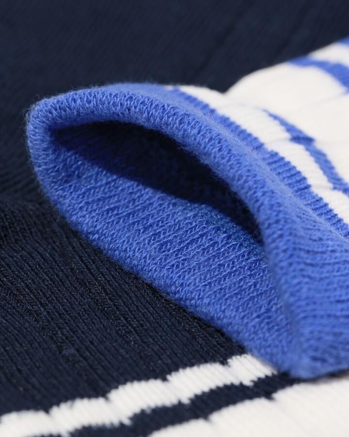 HEMA Kindersokken Strepen 5 Paar Donkerblauw (donkerblauw)