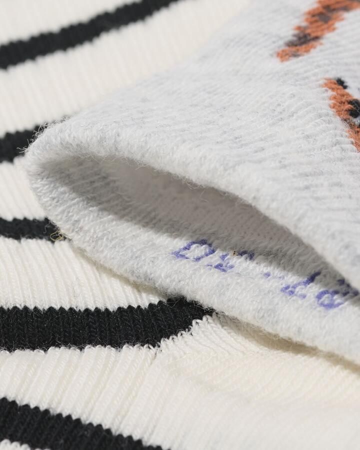 HEMA Kindersokken Tijgers 5 Paar Zand (zand)
