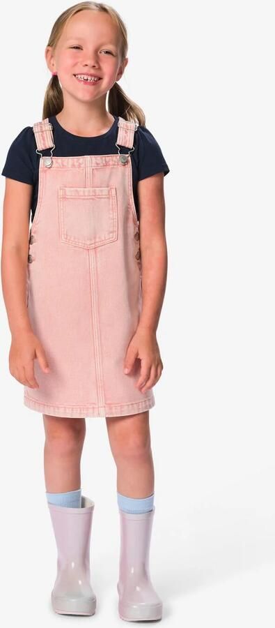 HEMA Kinderspijkerjurk Roze