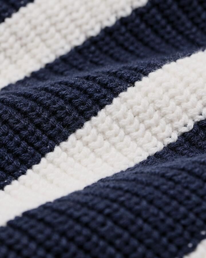 HEMA Kinderstrui Gebreid Strepen Blauw (blauw) - Foto 2