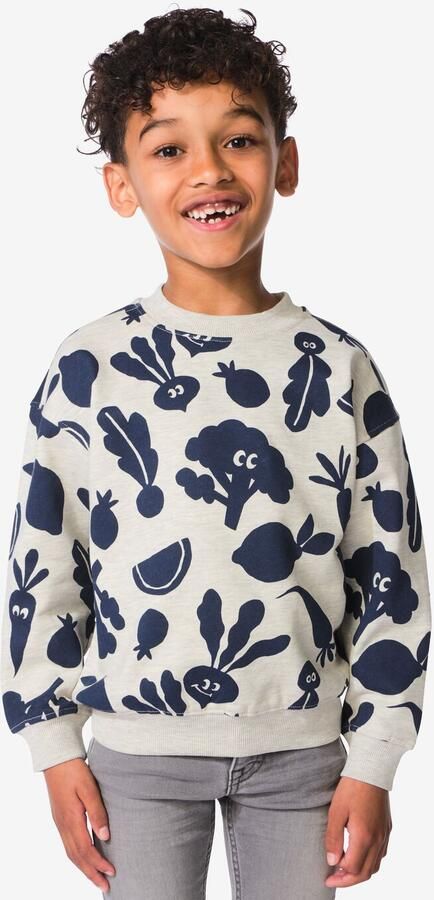 HEMA Kindersweater Groente Zand (zand)