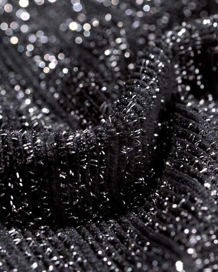 HEMA Kindertop Glitter Zwart (zwart)