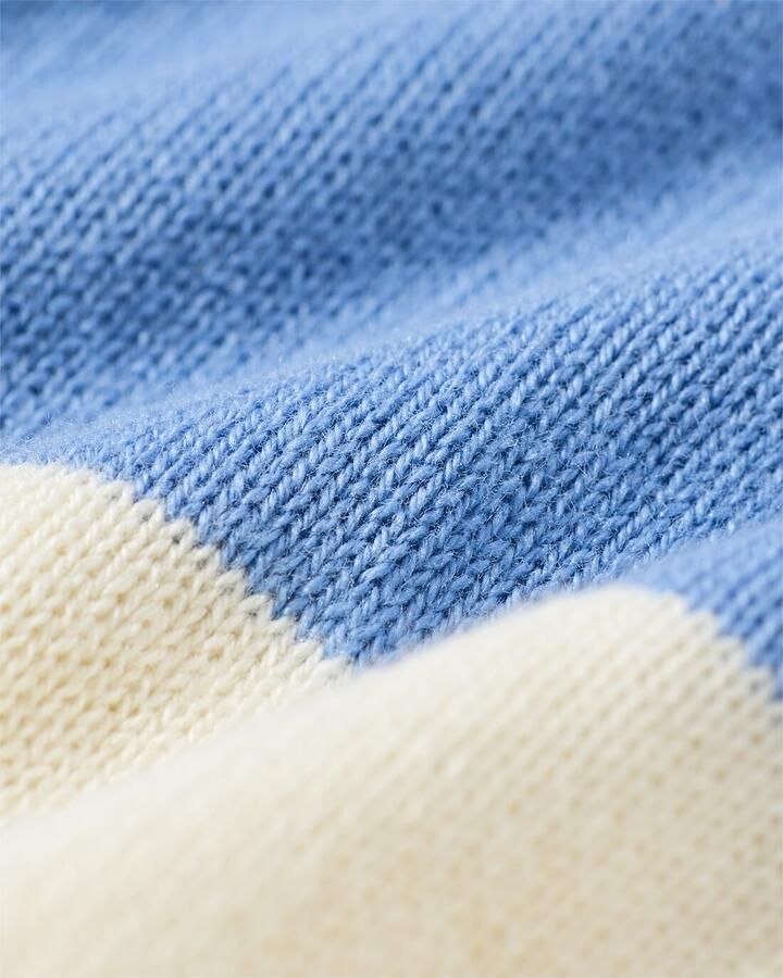 HEMA Kindertrui Fijngebreid Strepen Blauw (blauw) - Foto 2