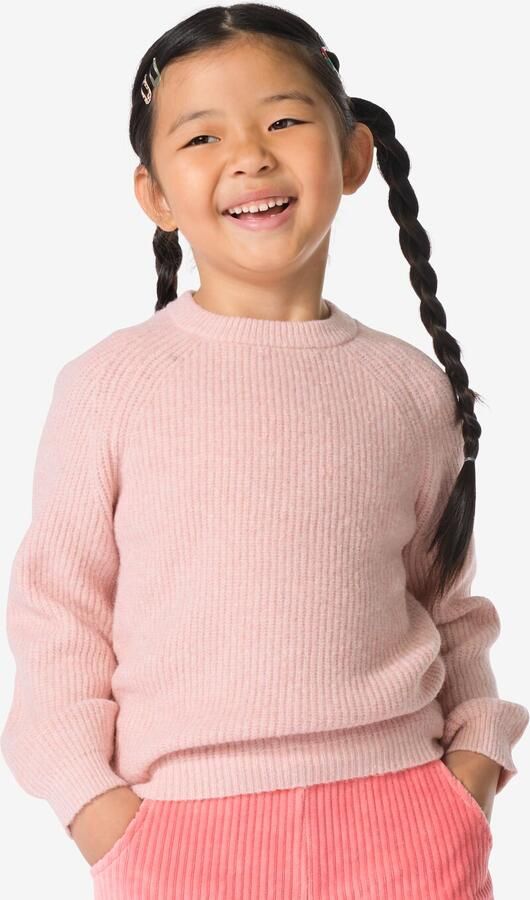 HEMA Kindertrui Glitter Roze (roze) - Foto 2