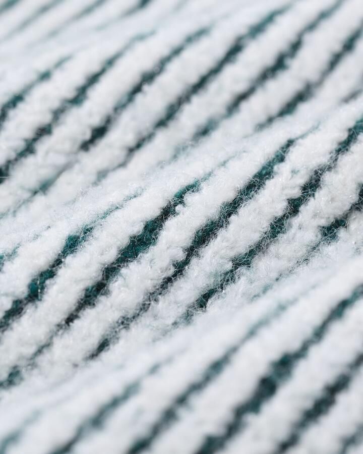 HEMA Kindertrui Rib Strepen Groen (groen)