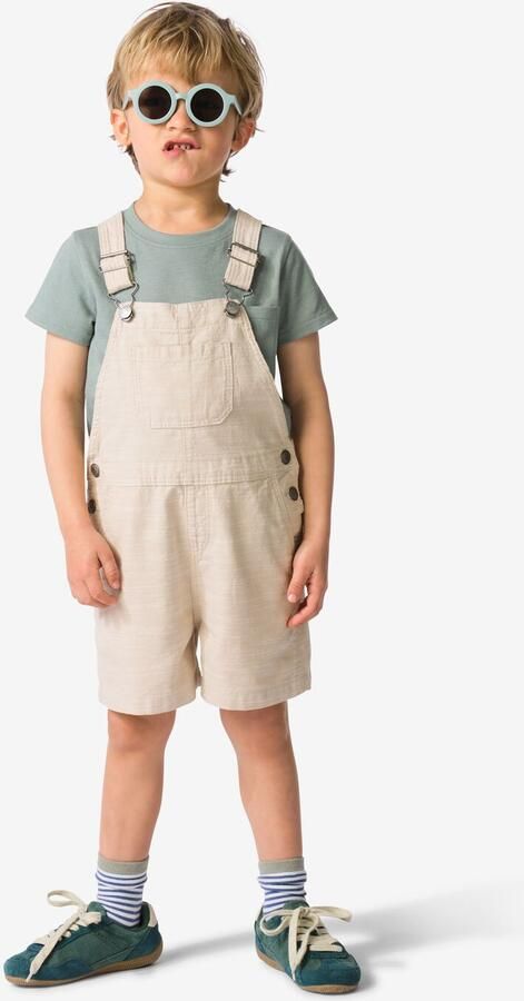 HEMA Kindertuinbroek Denim Beige (beige)