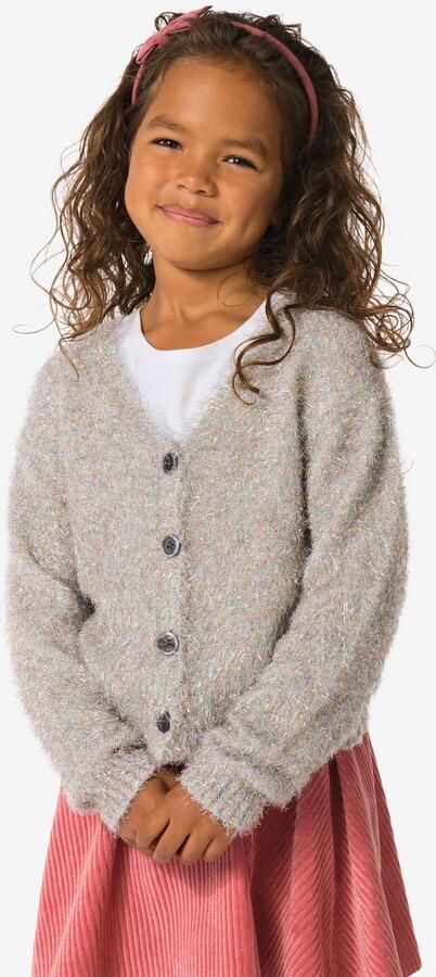 HEMA Kindervest Glitter Zilver (zilver)