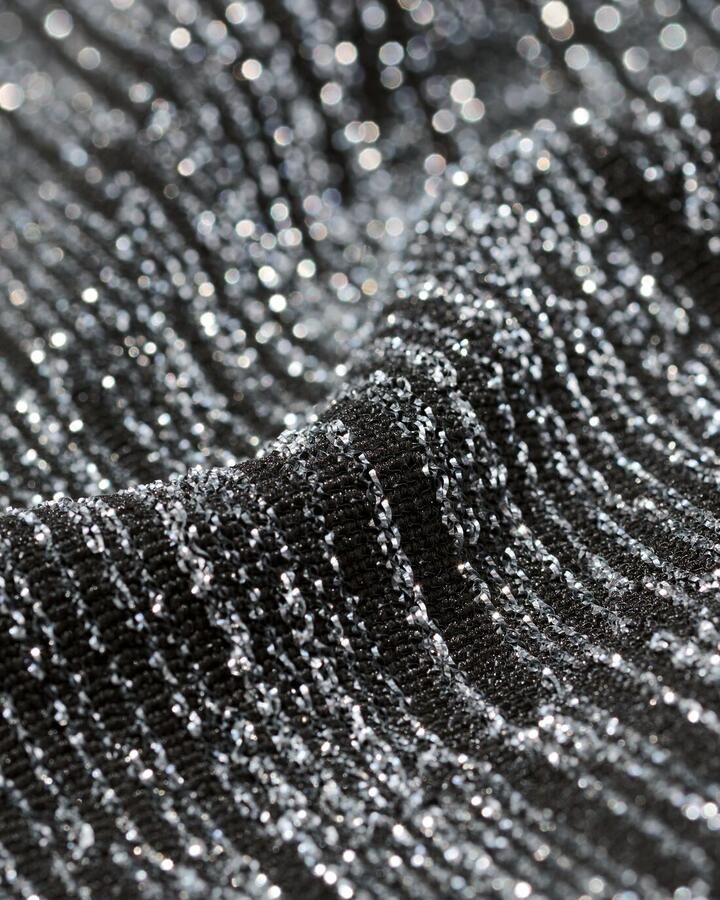 HEMA Kindervest Glitter Zwart (zwart)