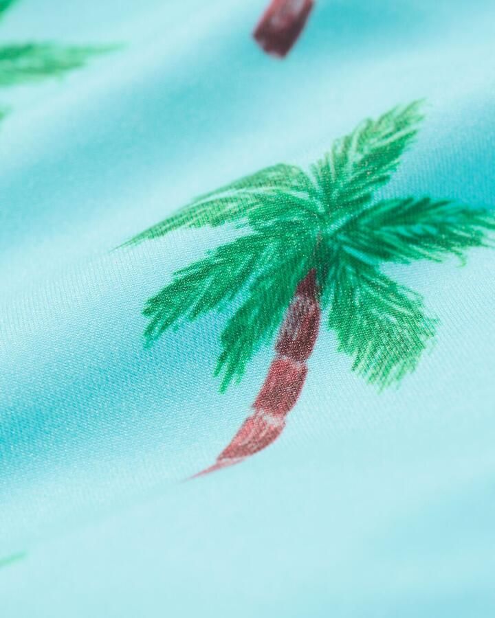 HEMA Kinderzwembroek Palmbomen Aqua (aqua)