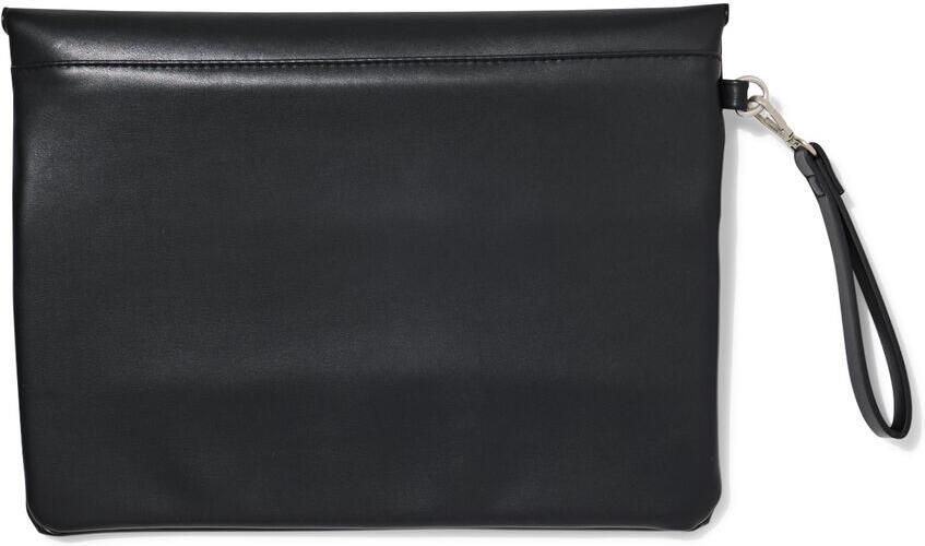 HEMA Laptophoes 37x28x2.5cm Met Flap Zwart