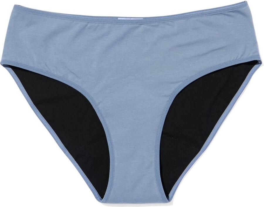 HEMA Lekvrij Hipster Katoen Voor Licht Urineverlies Middenblauw (middenblauw)