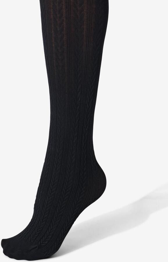 HEMA Maillot Fashion Kabel Zwart (zwart) - Foto 2