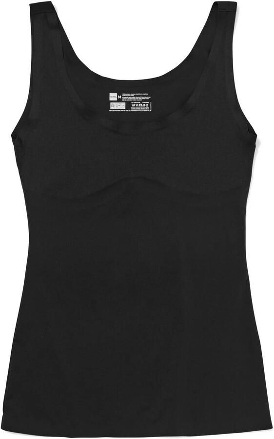 HEMA Medium Corrigerend Dameshemd Zwart (zwart)
