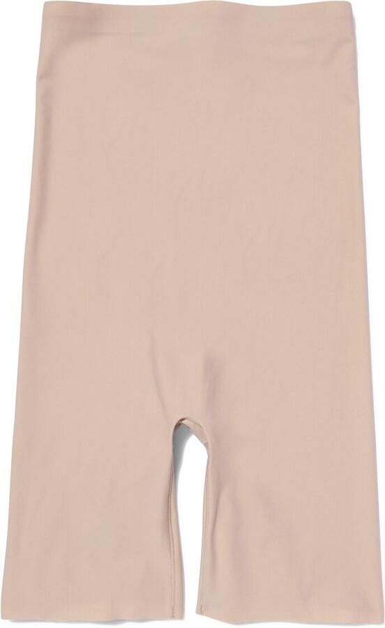 HEMA Medium Corrigerende Biker Extra Hoge Taille Beige (beige) - Foto 4