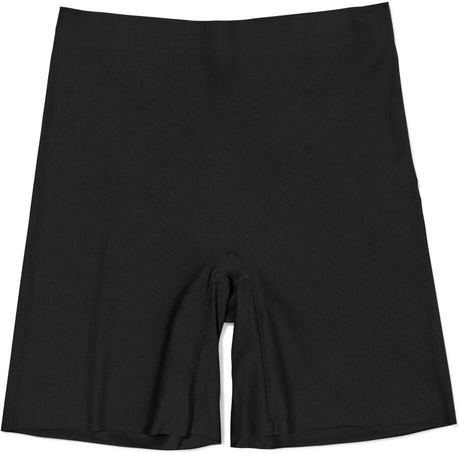 HEMA Medium Corrigerende Biker Hoge Taille Zwart (zwart)