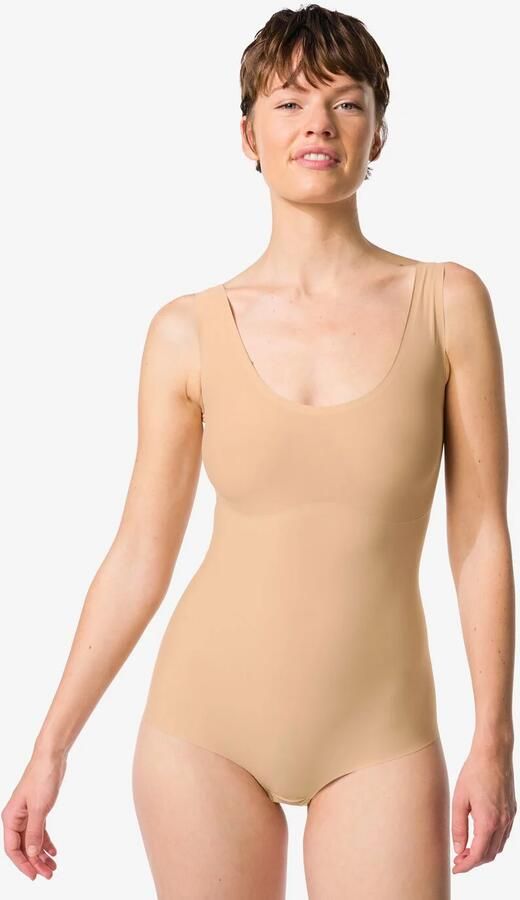 HEMA Medium Corrigerende Damesbody Second Skin Beige (beige)