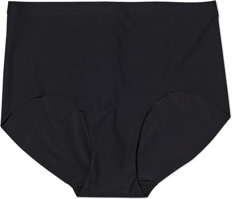 HEMA Medium Corrigerende Damesslip Hoge Taille Zwart (zwart)