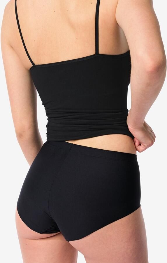 HEMA Medium Corrigerende Slip Hoge Taille Zwart (zwart)