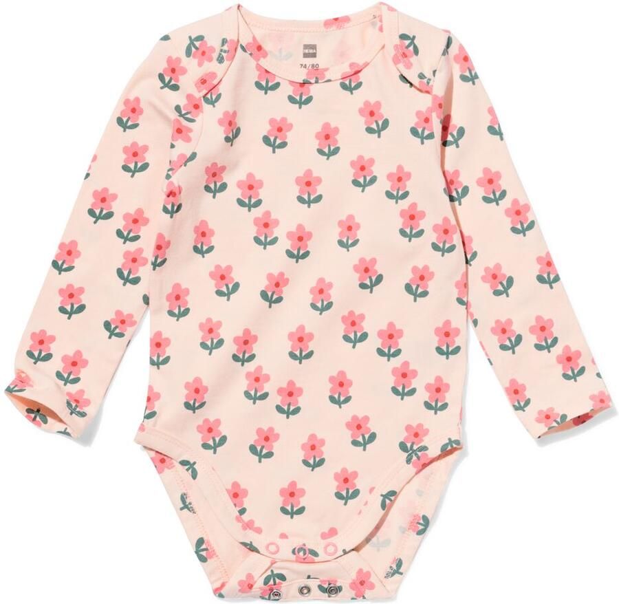 HEMA Meegroeiromper Bloe Lichtroze (lichtroze)