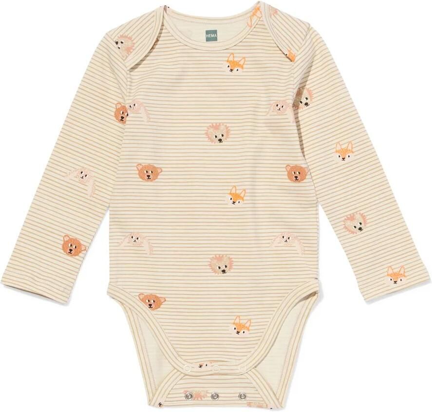 HEMA Meegroeiromper Dieren Naturel
