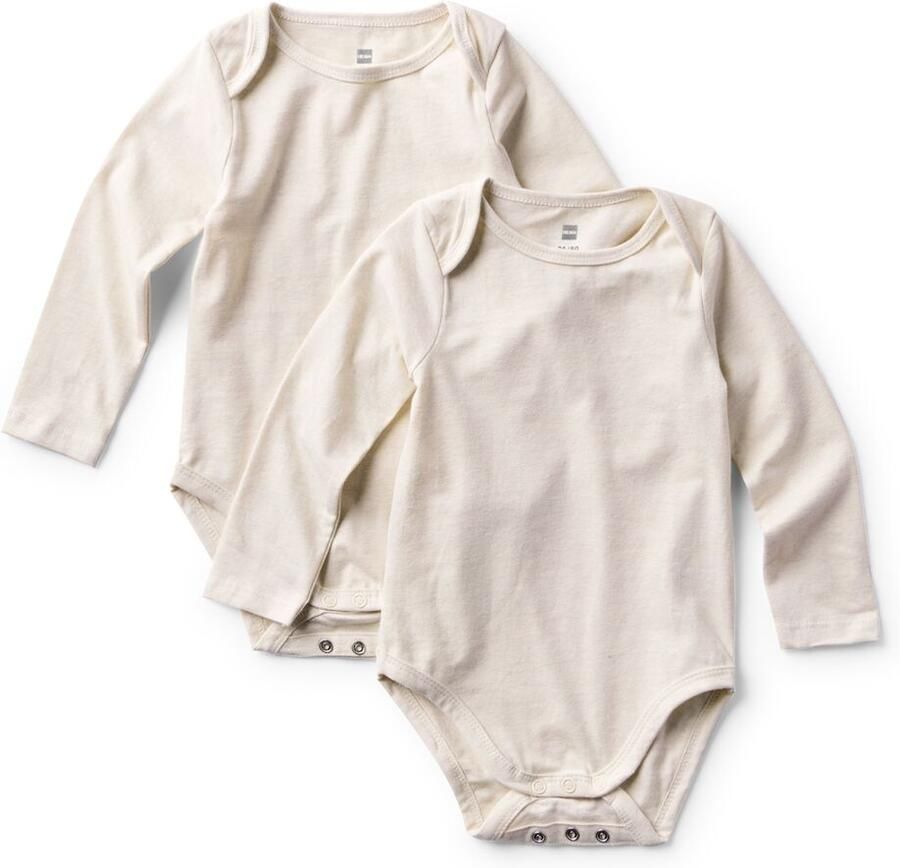HEMA Meegroeirompers 2 Stuks Beige
