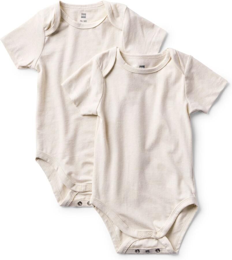 HEMA Meegroeirompers 2 Stuks Beige