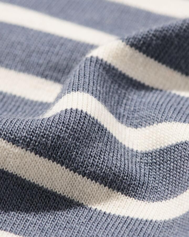 HEMA Meegroeirompers Rib Strepen 2 Stuks Blauw (blauw) - Foto 2