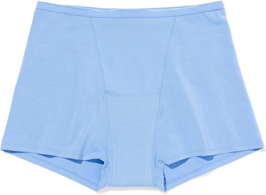 HEMA Menstruatieboxer Katoen Hoge Absorptie Blauw (blauw)