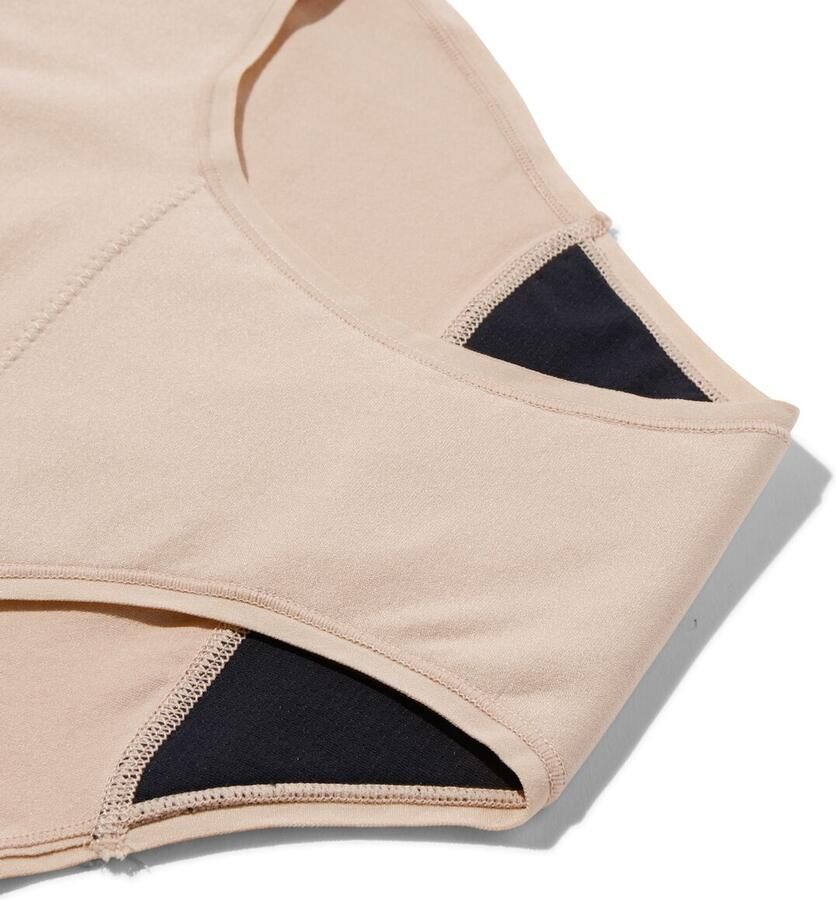 HEMA Menstruatiehipster Naadloos Lichte Absorptie Beige